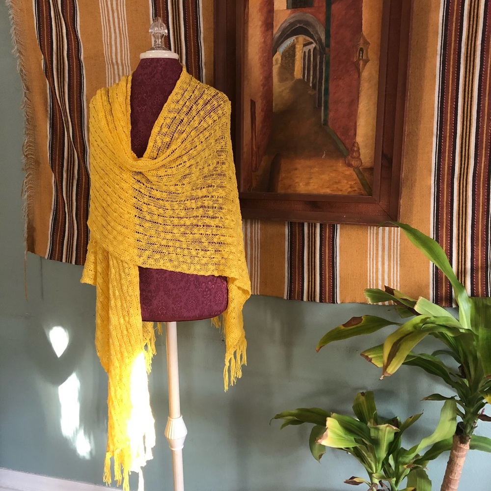 Crochet Shawl Wrap - Picture 2 of 5